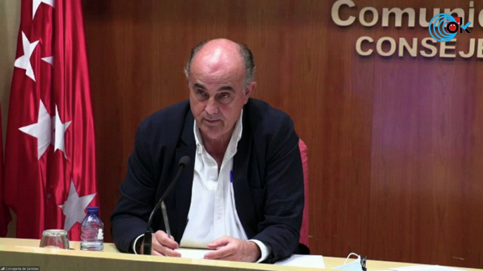 Directo: Comparecencia de Elena Andradas y Antonio Zapatero para actualizar la situación epidemiológica en la Comunidad de Madrid