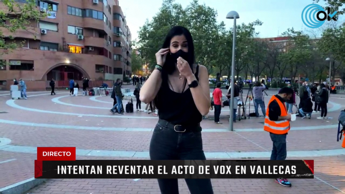 La Antorcha: La extrema izquierda boicotea el acto de Vox en vallecas