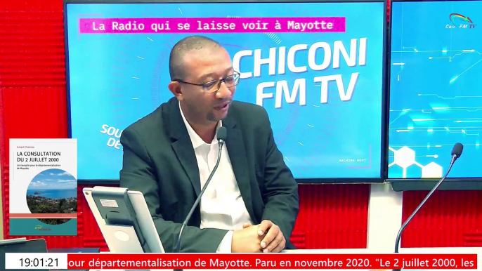 Chiconi FM-TV - Les actualités Littéraires : Avec Ismael Chakrina