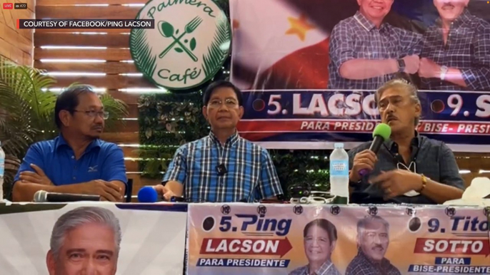 Ping Lacson resigns from Partido Reporma