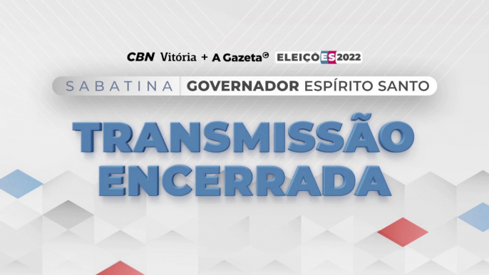 Eleições 2022: A Gazeta e CBN entrevistam Renato Casagrande