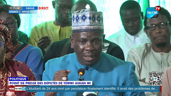 [LIVE]Point de presse des députés de Yewwi Askan Wi