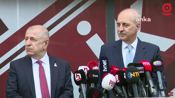 Zafer Partisi Genel Başkanı Ümit Özdağ ve AKP Genel Başkanvekili Numan Kurtulmuş Açıklama Yapıyor #canlı