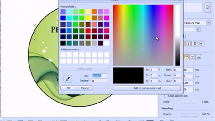 How to make own beautiful CD DVD Label