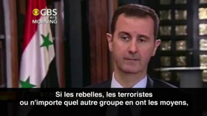 Bachar Al-Assad : "Attendez-vous à tout"