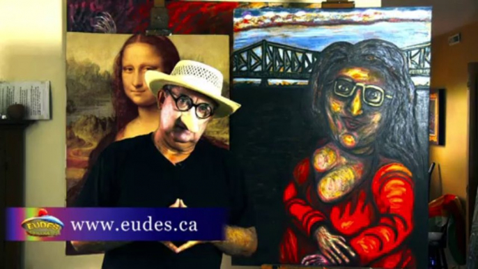La Mona-Lisa du pont Jacques-Cartier
