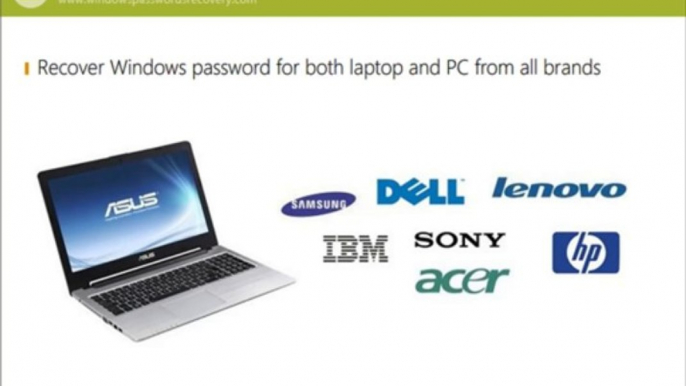 Get Windows Password Recovery Software for Windows 8/7/Vista/XP Password Reset