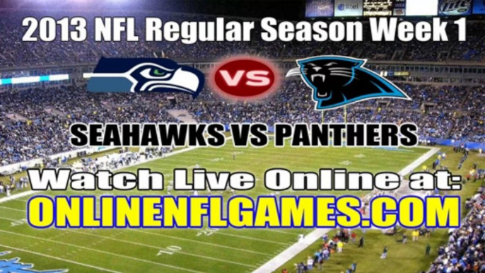 Watch Seattle Seahawks vs Carolina Panthers Live Game Online Streaming