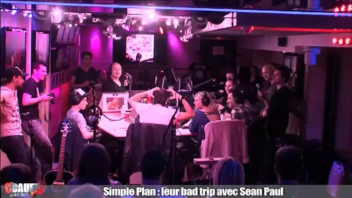 Simple Plan - Leur bad trip avec Sean Paul - C'Cauet sur NRJ