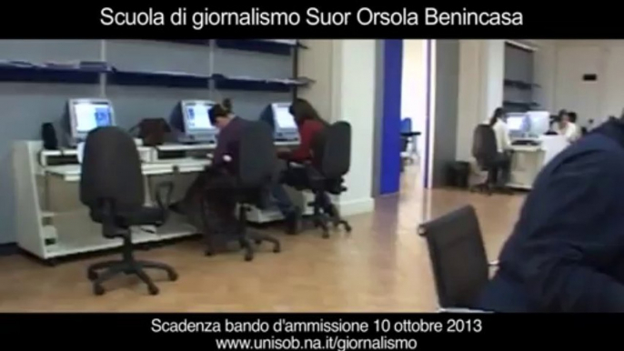 Master in Giornalismo- Università Suor Orsola Benincasa
