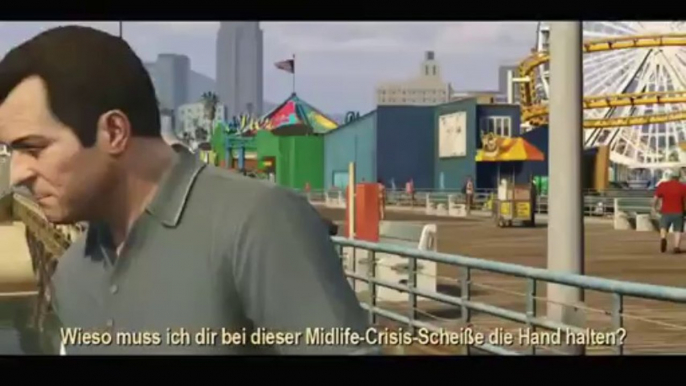 Uploaded Sep 12, 2013 -Grand Theft Auto V  Michael Trailer Deutsch German 2013 Official HD]