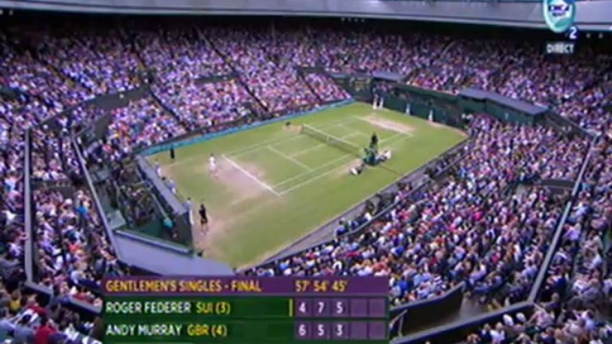 Roger Federer - Andy Murray (Wimbledon 2012 - Finala) Part 4