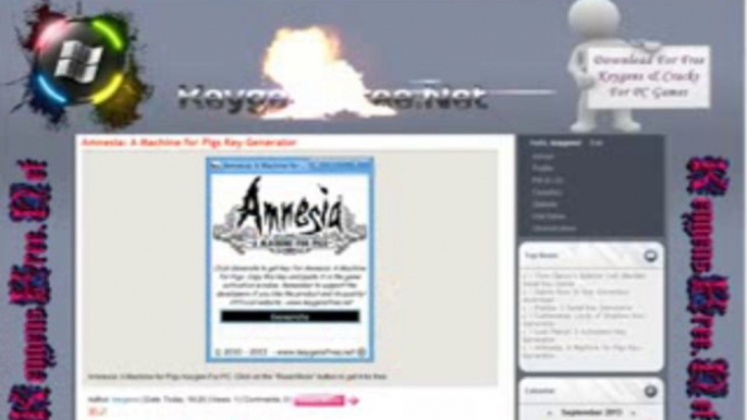 Amnesia_ A Machine for Pigs Product Keys Codes \ Keygen Crack \ FREE Download