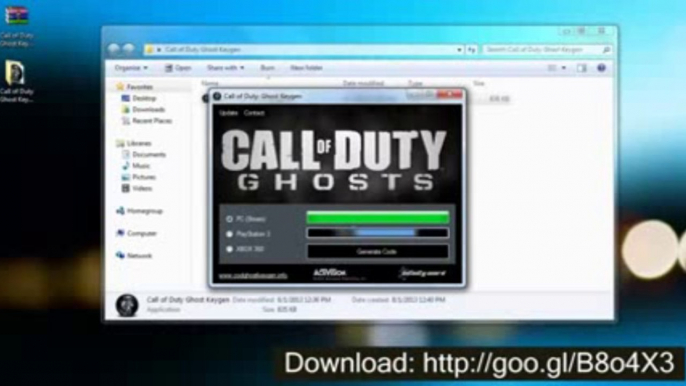 Call of Duty Ghost Key Generator Keygen : Crack : FREE Download