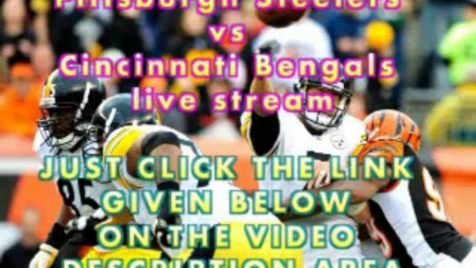 @^@WATCH+Pittsburgh Steelers vs Cincinnati Bengals live stream NFL Monday Night Exclusive