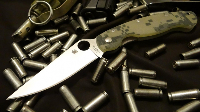 Обзор ножа: Spyderco Military