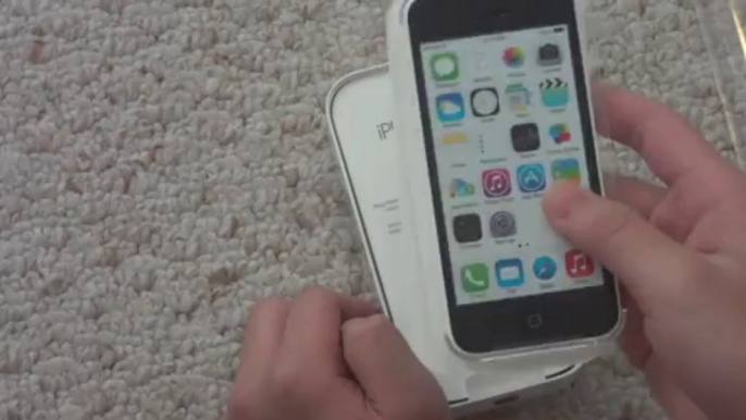 iPhone 5C Unboxing