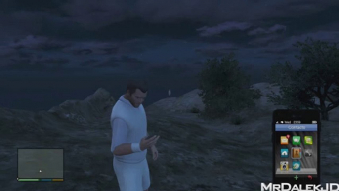 GTA 5 EASTER EGG - Ghost Lady! (Grand Theft Auto V Easter Egg)