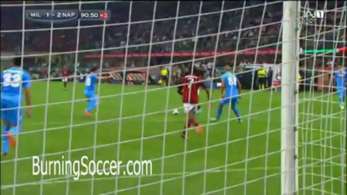 BurningSoccer.com -  AC Milan 1-2 Napoli