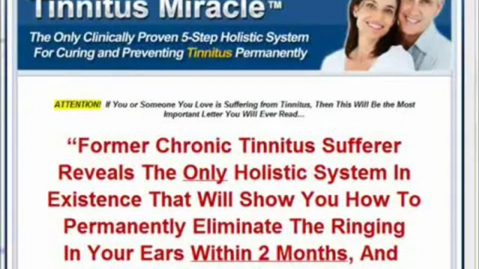 Tinnitus Miracle Review