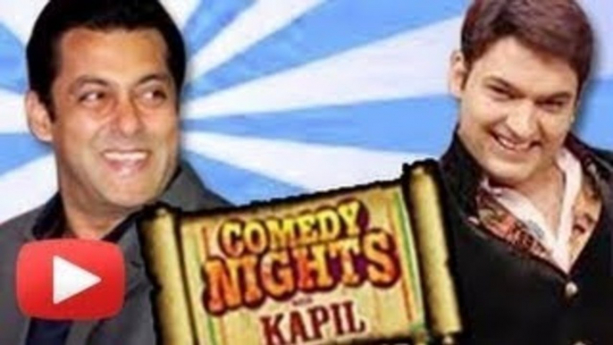 Salman Khan To Help Kapil Sharma In The Shooting Of Comedy Nights With Kapil