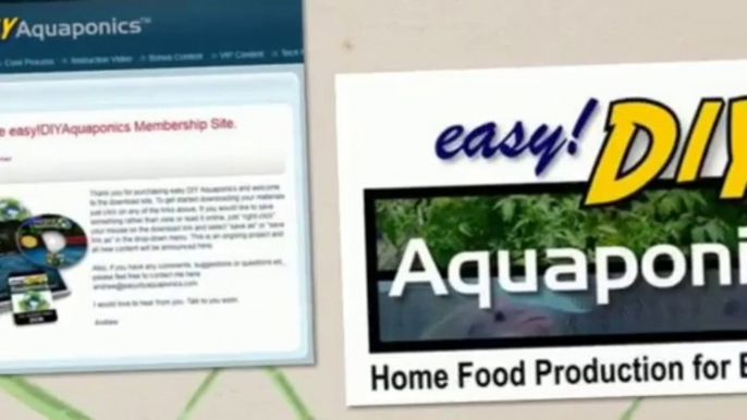 Easy DIY Aquaponics