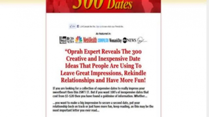 300 Creative Dates   By Oprah Dating And Relationship Expert