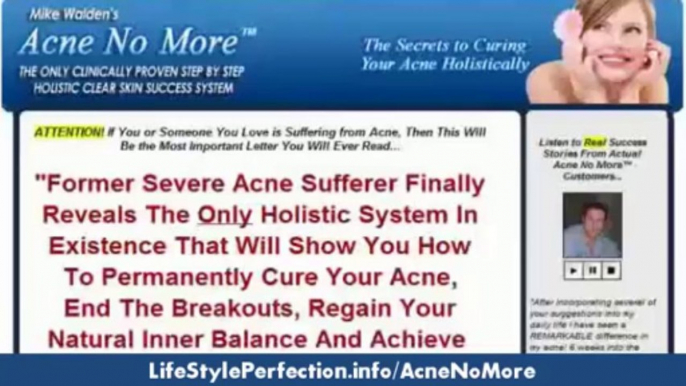 Acne No More Review A Natural Homemade Acne Treatment