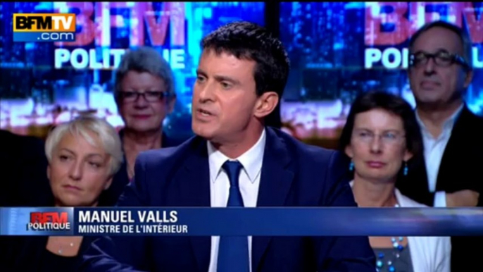 BFM Politique: l’interview BFM business, Manuel Valls répond aux questions de Hedwige Chevrillon - 29/09