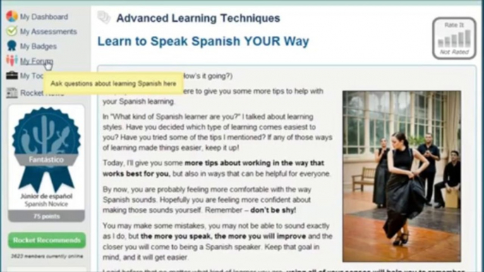 Learn Spanish Online - Rocket Spanish Language Course (Free Trial)