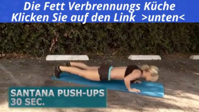 ►BAUCHFETT ABNEHMEN / Übungen für FLACHER BAUCH / SCHNELL ABNEHMEN am BAUCH