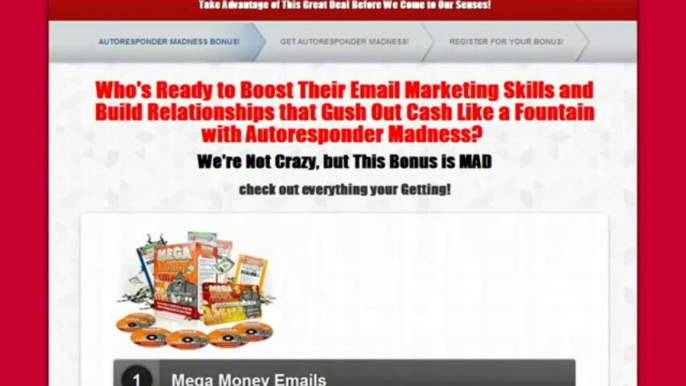 Autoresponder Madness Review and Bonus