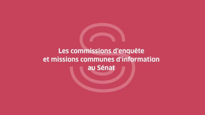 [Connaître le Sénat] Comprendre le rôle des missions communes d'information et des commissions d'enquête