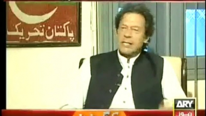 Off The Record with Kashif Abbasi  - 1st October 2013 IMRAN KHAN PTI Exclusive