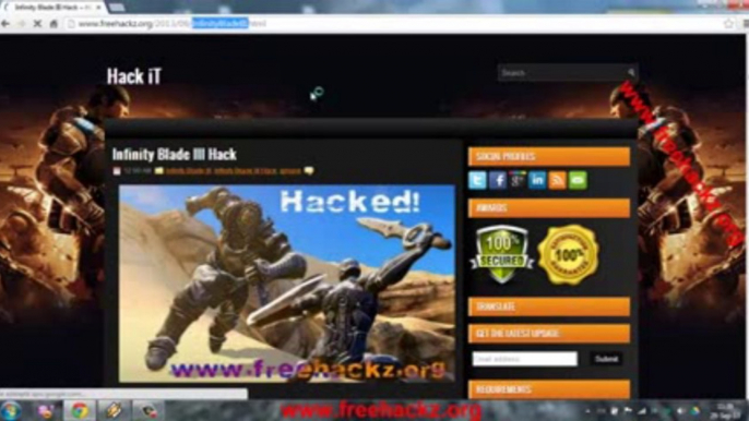 Infinity Blade 3 Hack Pirater ' FREE Download