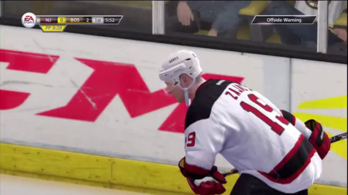 PS3 - NHL 13 - Be A GM - NHL Game 20 - New Jersey Devils vs Boston Bruins