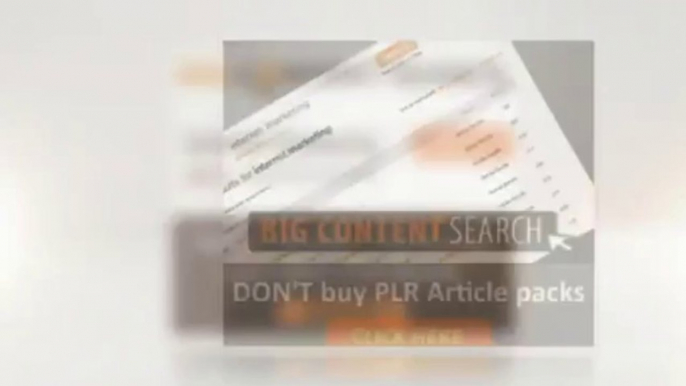 Search PLR Articles - Private Label Rights - Big Content Sea