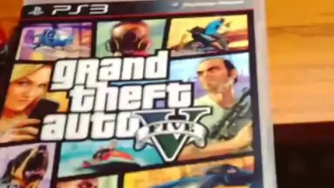 GTA V UNBOXING : Grand Theft Auto 5 Unboxing for PS3 - Unboxing Grand Theft Auto 5 Playstation