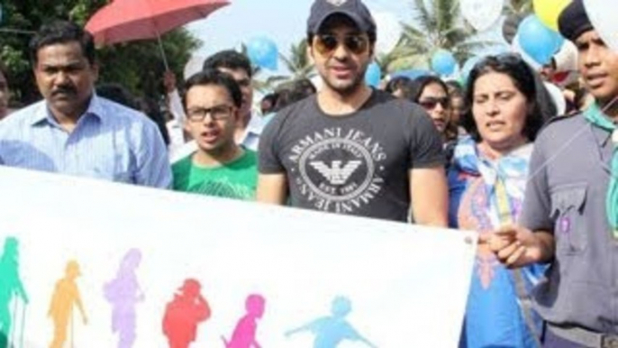 Ayushmann Khurrana Flags Off  4th National Cerebral Palsy Walk !