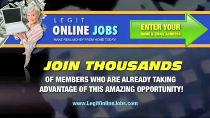 Legit Online Jobs Special Offer