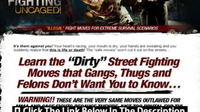 Street Fighting Uncaged Ebook Free Download + Street Fighting Uncaged Review