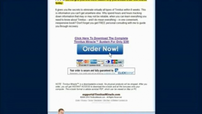 Tinnitus Miracle Review | Tinnitus Miracle System - Scam or Real