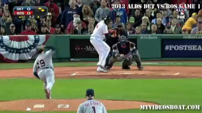 2013 MLB ALDS美聯冠軍賽 DET老虎 VS BOS紅襪 Game 1  Highlights