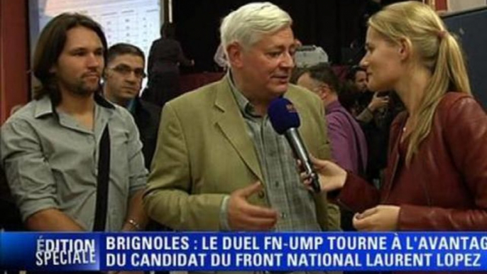 Cantonale à Brignoles: Bruno Gollnisch réagit à la victoire de Laurent Lopez - 13/10