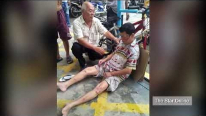 Surviving fall: Malaysian man falls from building and survives