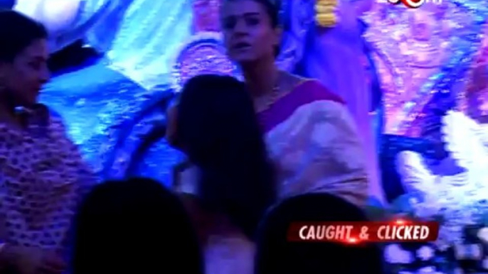 Kajol, Sushmita Sen celebrates Durga Puja