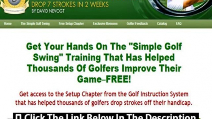 The Simple Golf Swing Pdf Download + Simple Golf Swing Book