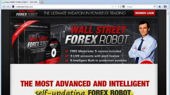 WallStreet Forex Robot REAL System - Wallstreet Forex Robot