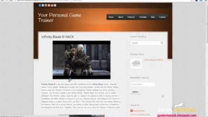 ▶ Infinity Blade III Hack Pirater $ FREE Download