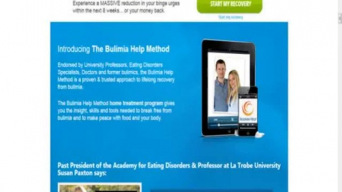 Bulimia Help  Webs #1 Bulimia Recovery Program Download Now